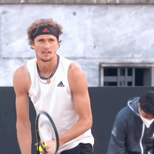 Alexander Zverev Double Fault GIF