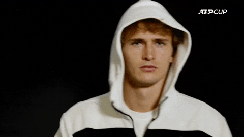 Alexander Zverev Dusting Off GIF