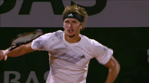 Alexander Zverev Running GIF