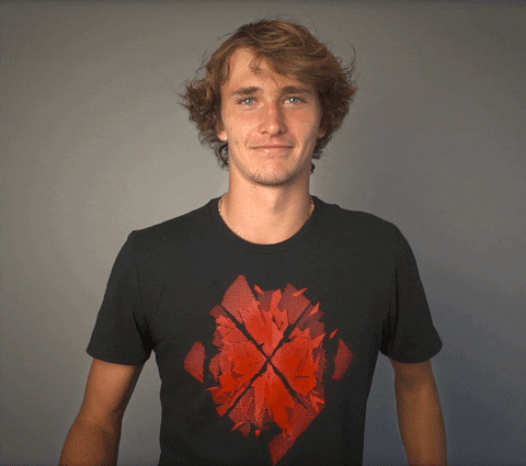 Alexander Zverev Thumbs Up GIF