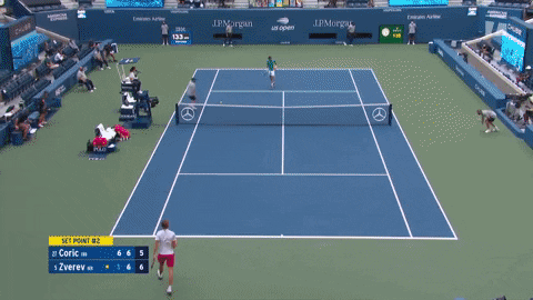 Alexander Zverev Yelling And Walking GIF