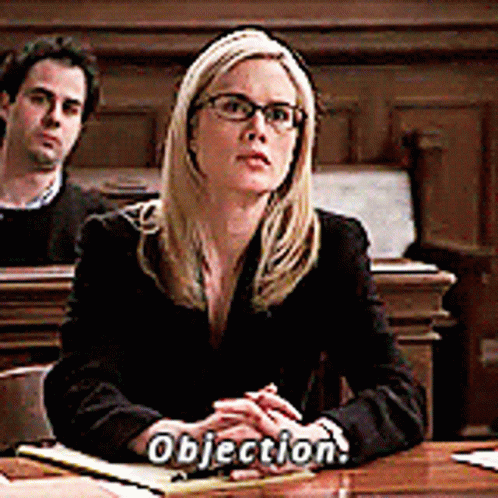Alexandra Cabot Standing Objection GIF