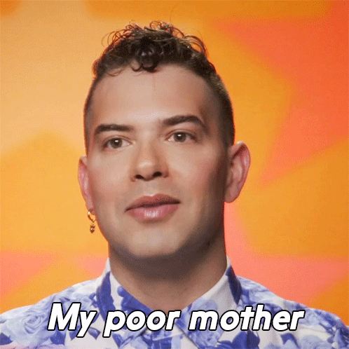 Alexis Michelle Says My Poor Mother GIF