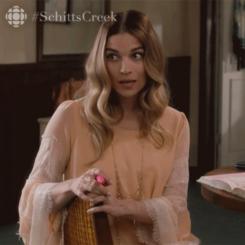 Alexis Rose Says I'm Pretty Sure Yes GIF