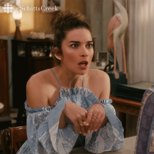 Alexis Rose Says Totally GIF