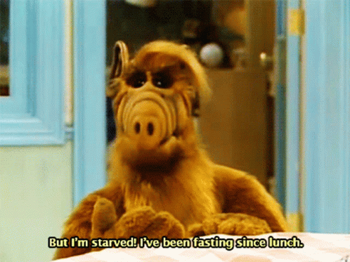 Alf But Im Starved GIF