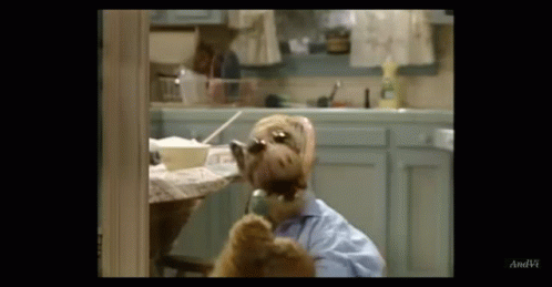 Alf Enjoy Singing GIF
