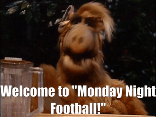 ALF from Welcome to Monday Night Football