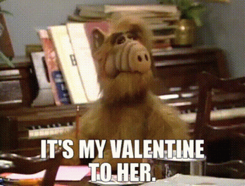 Alf Its My Valentine To Her GIF