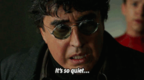Alfred Molina It's Quiet GIF