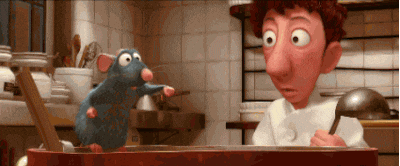 Alfredo Linguini Ratatouille Cook GIF