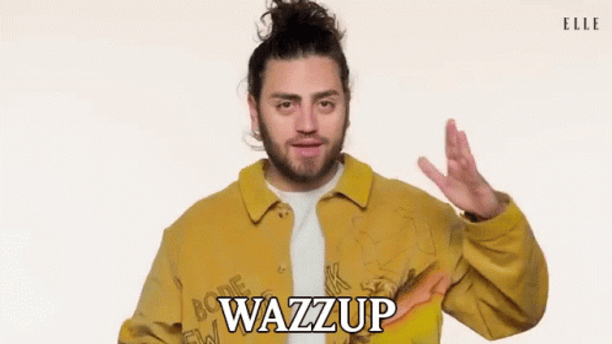Ali Gatie Say Wazzup GIF
