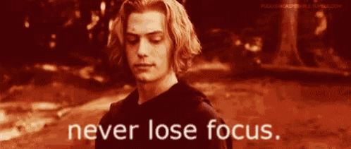 Alice Cullen Never Lose Focus GIF