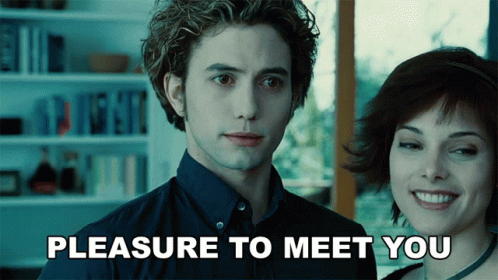 Alice Cullen Pleasure To Meet You GIF