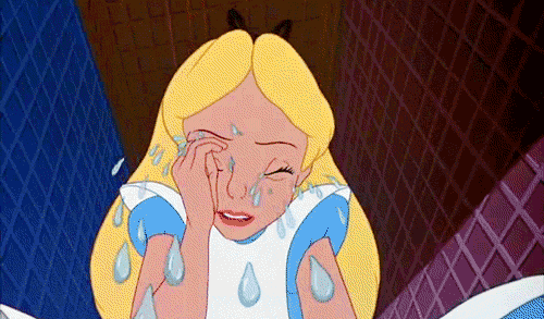 Alice In Wonderland Nonstop Cry GIF