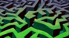 Alice In Wonderland Running Maze Escape GIF