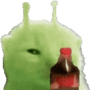 Alien Cat Sosa Shake GIF