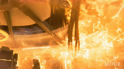 Alien Chestburster Black Metallic Exoskeleton GIF