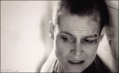 Alien Chestburster Sigourney Weaver Stapler Meme GIF