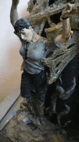 Alien Chestburster Toy Peeking Head GIF