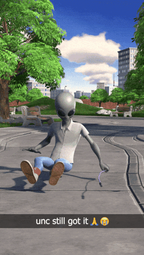 Alien Saying UNC Still Got It