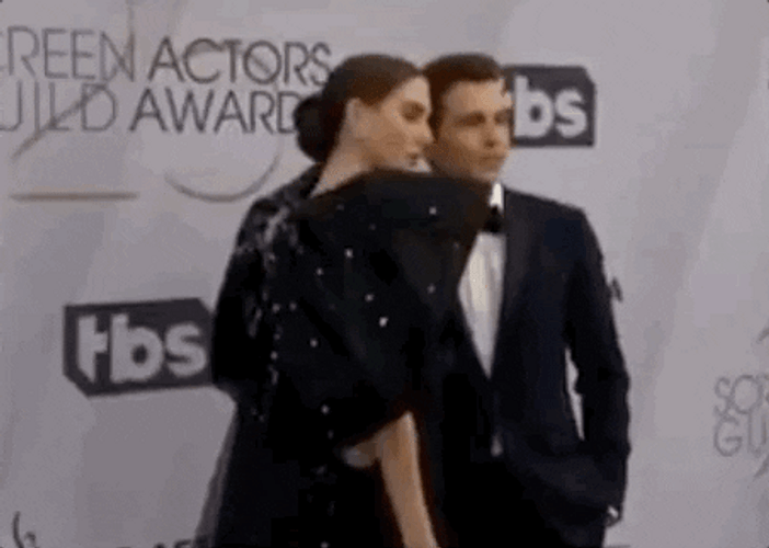 Alison Brie And Dave Red Carpet GIF