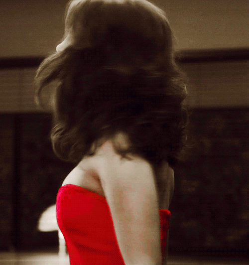 Alison Brie Beautiful Red Dress GIF