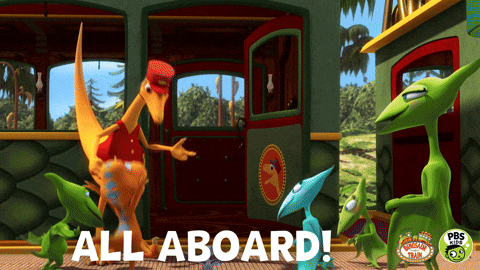 All Aboard Dinosaur Train Pbs Kids GIF