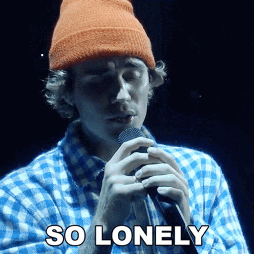 All Alone So Lonely Justin Bieber GIF