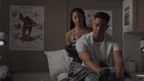 All American Back Pain Massage GIF