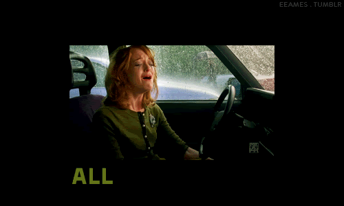 All By Myself Emotional Emma Pillsbury GIF