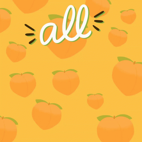 All Eyes On Georgia Poster With Peaches