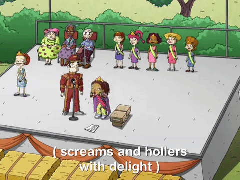 All Grown Up Animation Hollering GIF