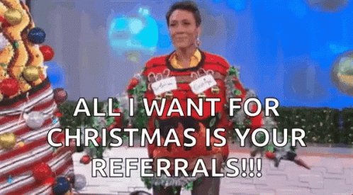All I Want For Christmas Holiday Party GIF