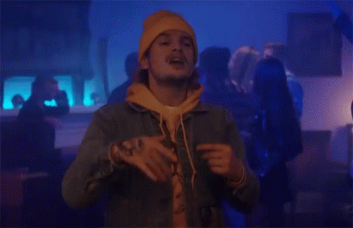 Man Singing Baby I Am All In GIF