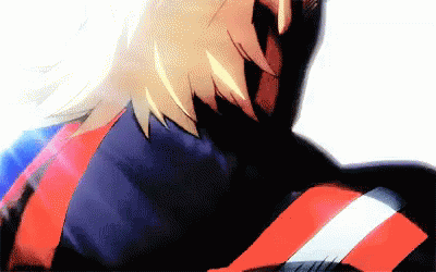 All Might Hero Academia Smile GIF