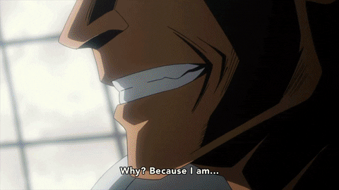 All Might Mha I Am Peace GIF