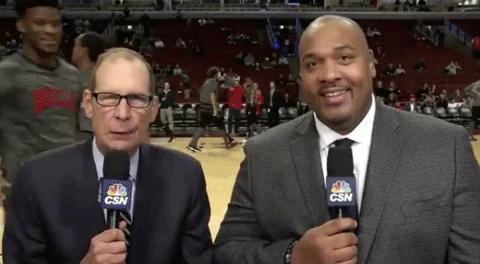 All My Fellas Player Greets Hosts GIF