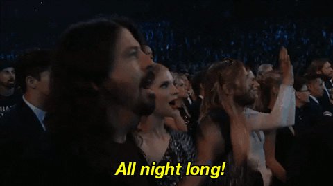 All Night Long Dave Grohl After Party GIF