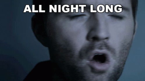 All Night Long Josh Turner Singing GIF