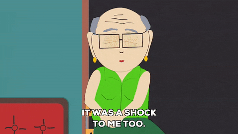 All Night Long Mr. Garrison South Park GIF
