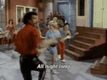 All Night Long Music Video Lionel Richie GIF