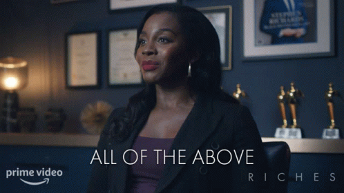 All of the Above Riches Poster Woman in Chair
