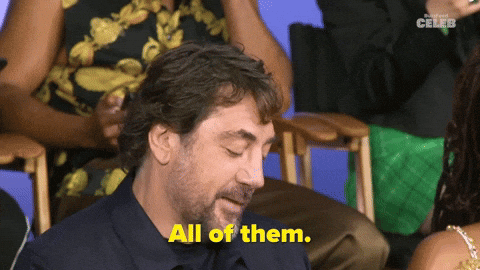 All Of Them Javier Bardem GIF