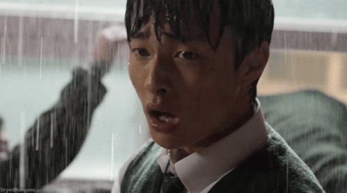 All Of Us Are Dead Cheong-san Heavy Rain GIF