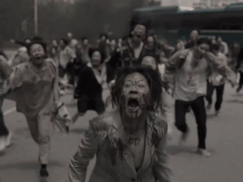 All Of Us Are Dead Zombies Attacking GIF