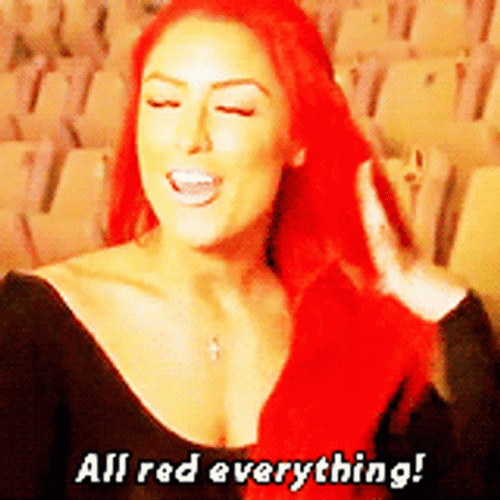 All Red Everything GIF