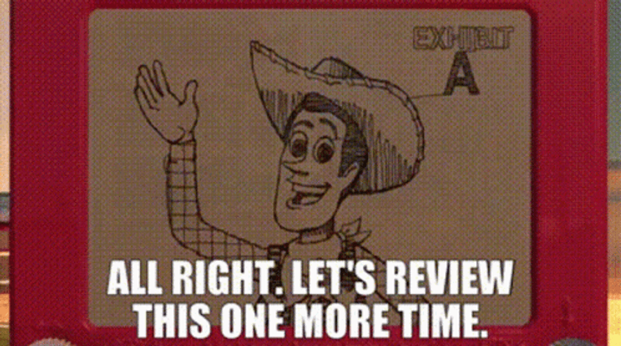 All Right Let's Review This One More Time GIF
