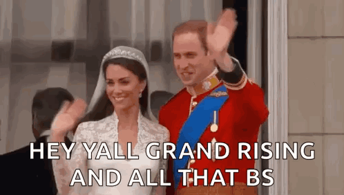 All Rise To New King And Queen GIF