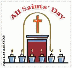 All Saints Day Cross GIF